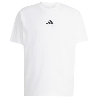 adidas Running Category Graphic T-Shirt Laufshirt f&uuml;r Herren | wei&szlig;
