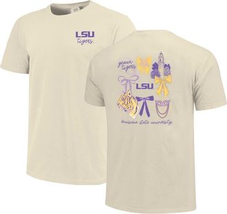 Comfort Colors Womens Comfort Colors Natural LSU Tigers Coquette T-Shirt at Nordstrom, Size Large