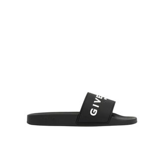 Givenchy Schoenen, Heren, Zwart, 41 EU, Rubber Slides