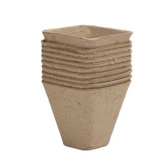 OEM Macetas Para Vivero, Material Ecol&oacute;gico, Dise&ntilde;o Vers&aacute;til, Estilo D - 10 Unidades