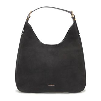 Michael Kors Shoulder Bags, female, Black, Size: ONE SIZE Nolita Large Hobo Shoulder Bag