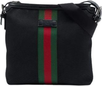Gucci Borsa a tracolla in tela Pre-owned - - Pre-owned - Donna - Nero - ONE SIZE