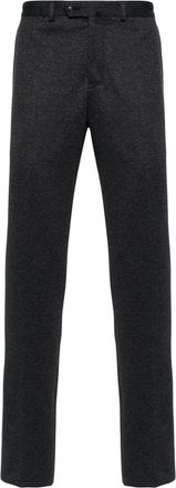Emporio Armani tapered trousers - men - Viscose/Polyester/Polyamide/Elastane/Acetate/Viscose - 52 - Blue