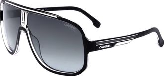 Carrera Mens 63 mm Grey Sunglasses