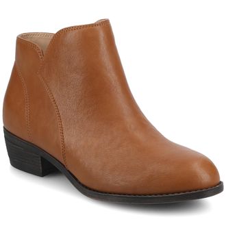 Journee Collection Womens Solarah Pull-on Ankle Bootie