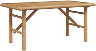 vidaXL Mesa De Caf&eacute; Marr&oacute;n 90 X 50 X 43 Cm Bamb&uacute; Vidaxl