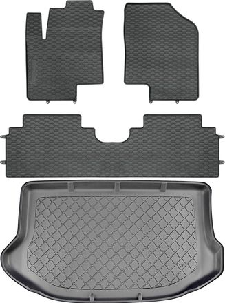 OEM Hyundai Ix20 Hatchback De Mayo De 2010 A 2019. Juego De Alfombrillas De Goma Para Coche Y Alfombrilla Para Maletero