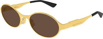 Bottega Veneta BV1456S 001 Mens Sunglasses Size 55