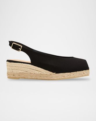 Castaner Dosalia Canvas Wedge Espadrilles