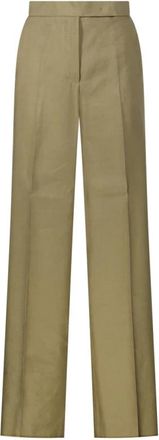 Max Mara Broeken, Dames, Bruin, S, Bronzo Pant