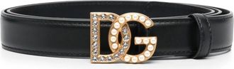 Dolce & Gabbana Cintura Con Logo Dg Gioiello
