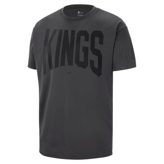 Nike Mens Sacramento Kings Peak Travel T-Shirt in Grey | IU1351-099