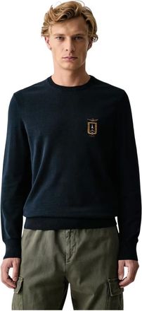 Aeronautica Felpa girocollo - - Knitwear - Uomo - Blu - L