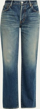 Moussy Vintage Arborwood Straight Leg Jeans