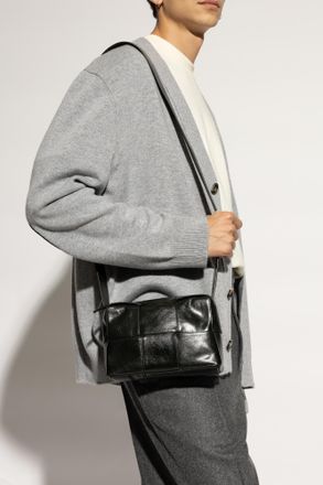 Bottega Veneta Arco Small Shoulder Bag, Mens, Green