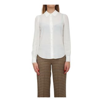Twinset Dames, Blouses & Shirts, Wit, Maat: XL Zijde