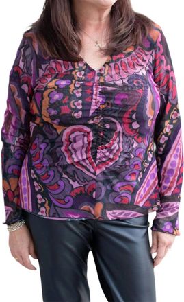 Isle Reversible Della Top In Multi-Colored