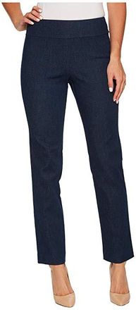 Krazy Larry Pull-On Denim Ankle Pants Womens Jeans Blue : 10 28, Spandex/Denim/Cotton