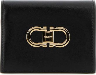 Ferragamo Black Logo Wallet