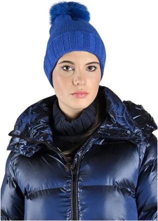 Canadian Beanie - unisex - Hoeden - Blauw - ONE Size - Accessoires
