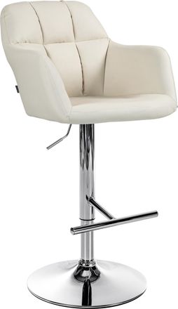 Clp Taburete De Bar Natoma En Polipiel Crema