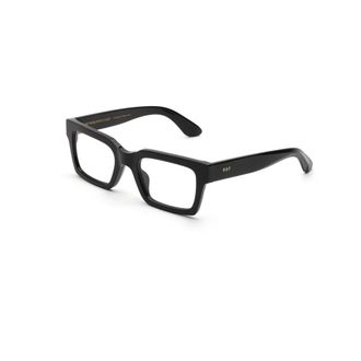 Retro Superfuture Glasses, unisex, Black, Size: 54 MM Numero 144 Eyeglasses