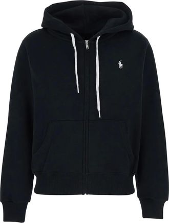 Polo Ralph Lauren Hoodie met rits - Zwart