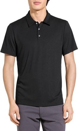 Theory Bron in Anemone Milano Polo in Black at Nordstrom, Size Xx-Large