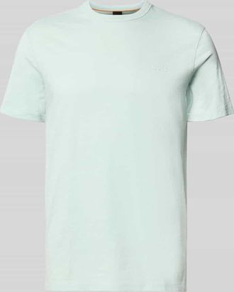 Boss Orange by Hugo Boss BOSS Orange Regular Fit T-Shirt aus reiner Baumwolle Modell TEGOOD in Tuerkis, Gr&ouml;&szlig;e XXXL