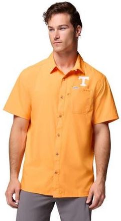 Columbia Mens Columbia Tennessee Orange Tennessee Volunteers Slack Tide Camp Button-Up Shirt at Nordstrom, Size Xx-Large