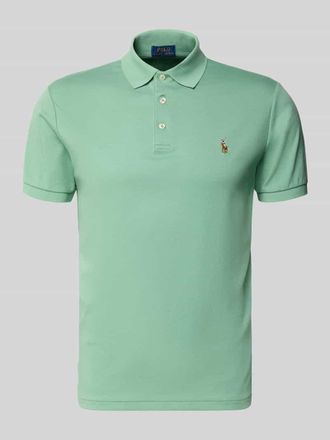 Polo Ralph Lauren Regular Fit Poloshirt aus reiner Baumwolle in Mint, Gr&ouml;&szlig;e XXL