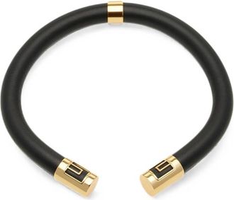 Elisabetta Franchi Tube Necklace With Logos