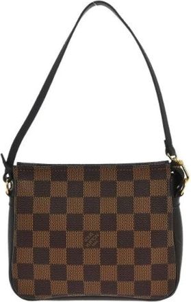 Louis Vuitton Pre-owned Shoulder Bags, female, Brown, Size: ONE SIZE Pre-owned Canvas Shoulder Bag
