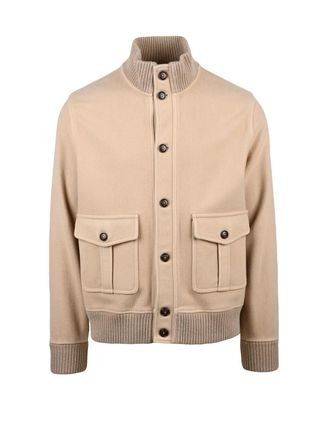 Circolo 1901 Beige Virgin Wool Jacket