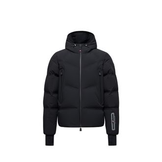 Moncler Moncler Angren Hooded Insulated Ski Jacket, Men, Black, Size: 1