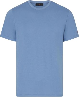 Peuterey Zole 02 T-shirt - Heren - T-shirts - Blauw - XL - Katoen - Tops