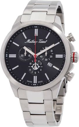 Mathey-Tissot Field Scout Chronograph Quartz Black Dial Mens Watch MTWG3001103