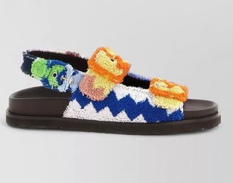 Missoni leather sandals