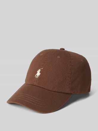 Polo Ralph Lauren Cap aus reiner Baumwolle in Dunkelbraun, Gr&ouml;&szlig;e 1