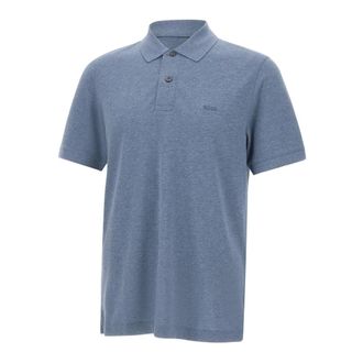 HUGO BOSS Hugo, Polo Shirts, male, Blue, Size: 4XL Pallas Polo