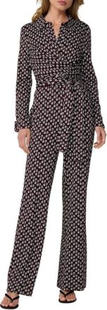 Diane Von F&uuml;rstenberg Michelle Jumpsuit in Loch Box M at Nordstrom, Size Xx-Small
