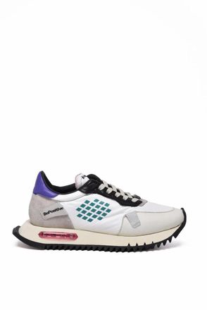 Bepositive Leather/Polyester Sneakers - White