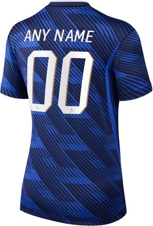 Nike FFF 2026 Stadium Home Nike Womens Dri-FIT Soccer Replica Custom Jersey By You in Blue | NN203948249-CUS