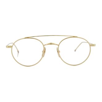 Thom Browne unisex, Accessoires, Geel, Maat: 49 MM