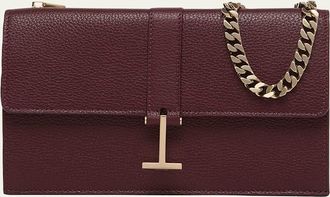 Tom Ford Kara Mini Leather Hanging T Crossbody Bag
