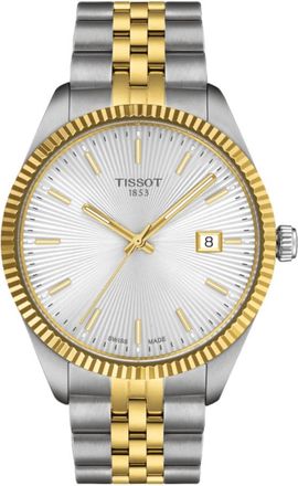 Tissot Ballade Quartz Silver Dial Stainless Steel Mens Watch T156.410.22.031.00