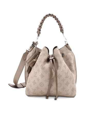 Louis Vuitton Muria Mahina Leather bucket bag - Toni neutri