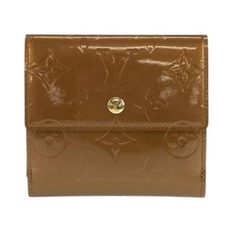 Louis Vuitton Pre-owned Wallets, female, Brown, Size: ONE SIZE Pre-owned Monogram Vernis Compact Wallet