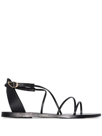 Ancient Greek Sandals Melovia strappy sandals - women - Calf Leather/Calf Leather/Calf Leather - 39 - Black