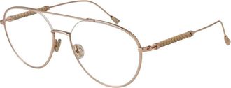 Tod's Metalen Brillenmontuur - Heren - Brillen - Beige - ONE Size - Accessoires